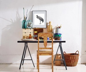 Plakat z rysunkiem ŻURAW 30cmx34cm